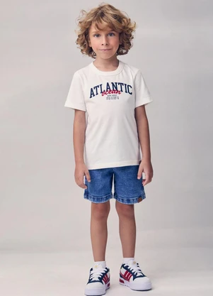 Youccie - Conjunto Jeans Atlantic Branco - YOUCCIE