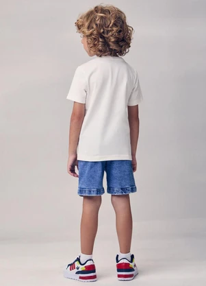 Youccie - Conjunto Jeans Atlantic Branco - YOUCCIE