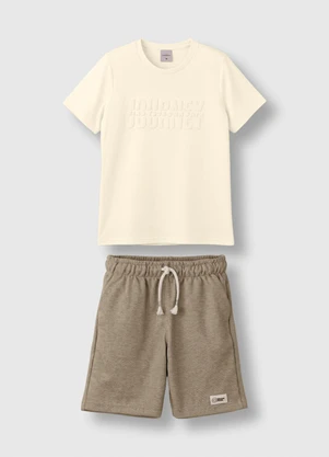 Carinhoso - Conjunto Journey, Find Your Own Path Off White - CARINHOSO