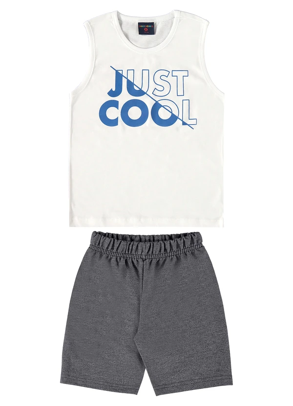 Guloseima - Conjunto Just Cool para Menino Branco