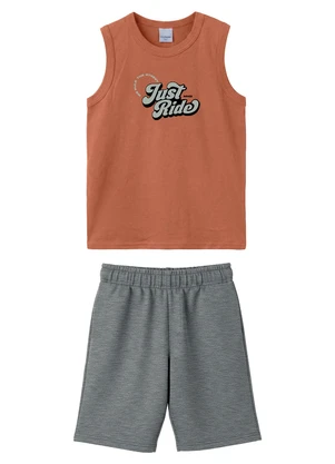 Malwee Kids - Conjunto Just Ride Terracota - MALWEE KIDS