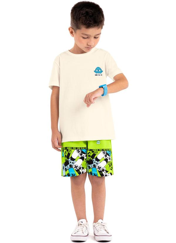 Rovi Kids - Conjunto Juvenil Masculino Bege