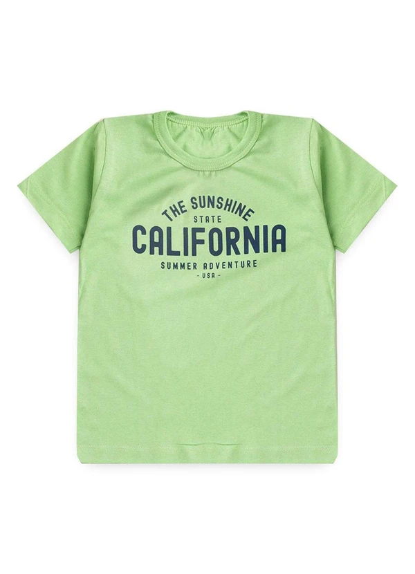 Rosa Azul - Conjunto Juvenil Menino Verão California Verde 2