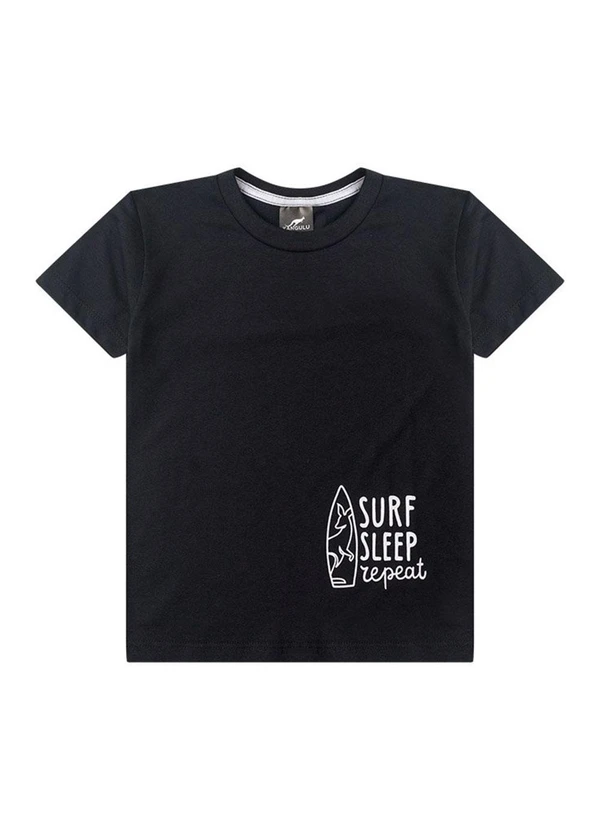 Rosa Azul - Conjunto Juvenil Surf Sleep Repeat Preto 3