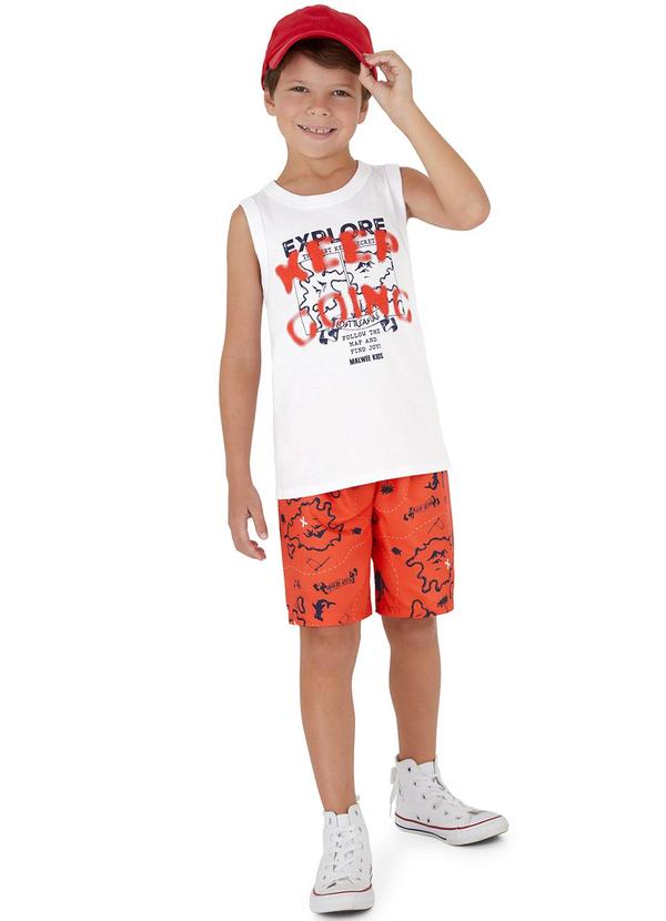 Malwee Kids - Conjunto Keep Coming Branco