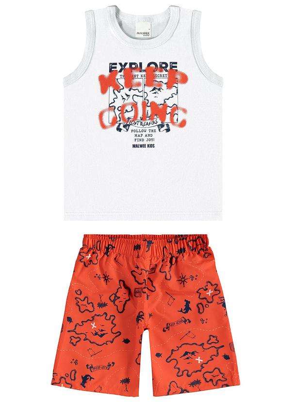Malwee Kids - Conjunto Keep Coming Branco 4