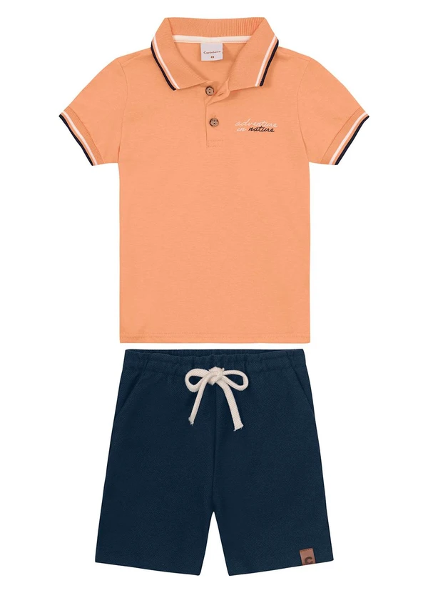 Roupa Infantil Conjunto Moletom Infantil Carinhoso CONJUNTO DE