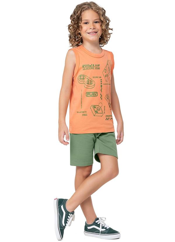 Malwee Kids - Conjunto Laranja Play! Menino
