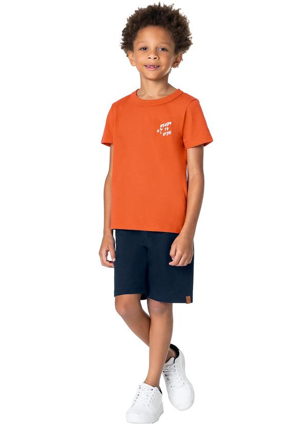 Malwee Kids - Conjunto Laranja Ready To Ride Comfort Menino