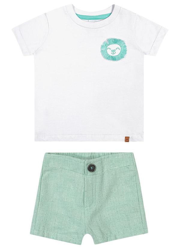 Alenice - Conjunto Leãozinho Menino Branco