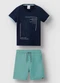 Carinhoso - Conjunto Lifestyle, Summertime, Good Time Cáqui - variação: Azul