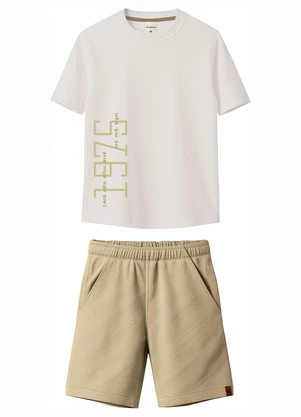 Carinhoso - Conjunto Limited Edition com Linho Branco - CARINHOSO
