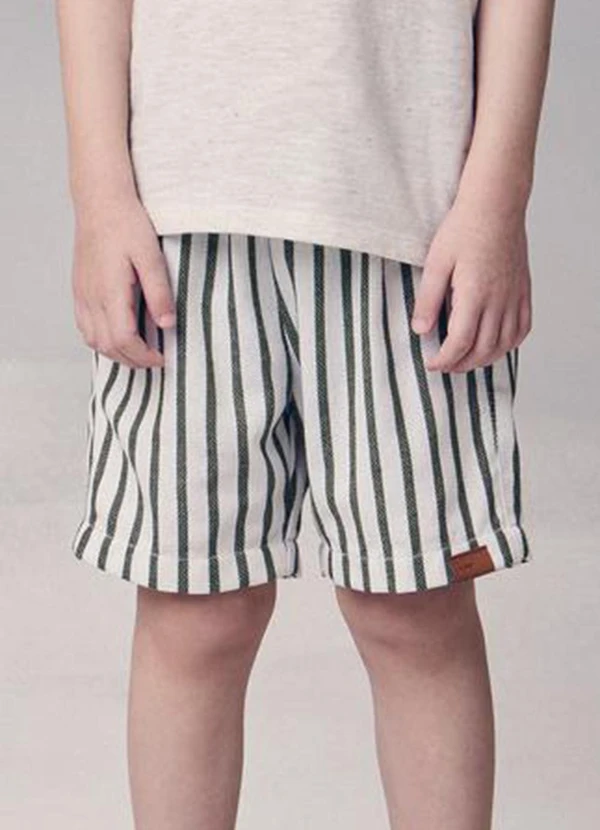 Youccie - Conjunto Listrado Branco 4