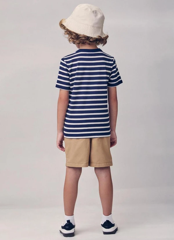 Youccie - Conjunto Listrado com Patch Marinho 2