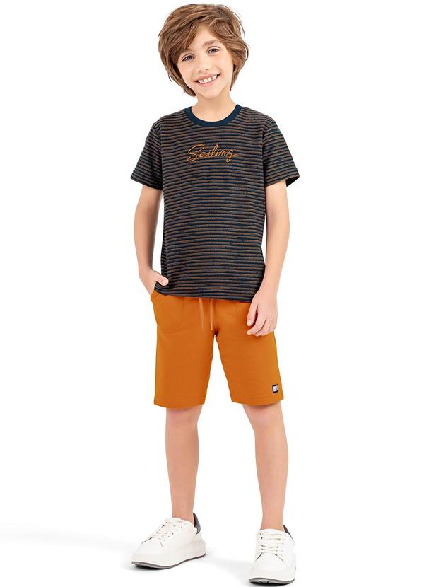 Colorittá - Conjunto  Listrado Náutico Colorittá Azul