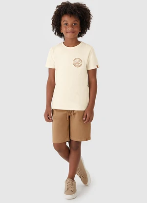 Carinhoso - Conjunto Live With Happiness Linho Azul Claro - CARINHOSO