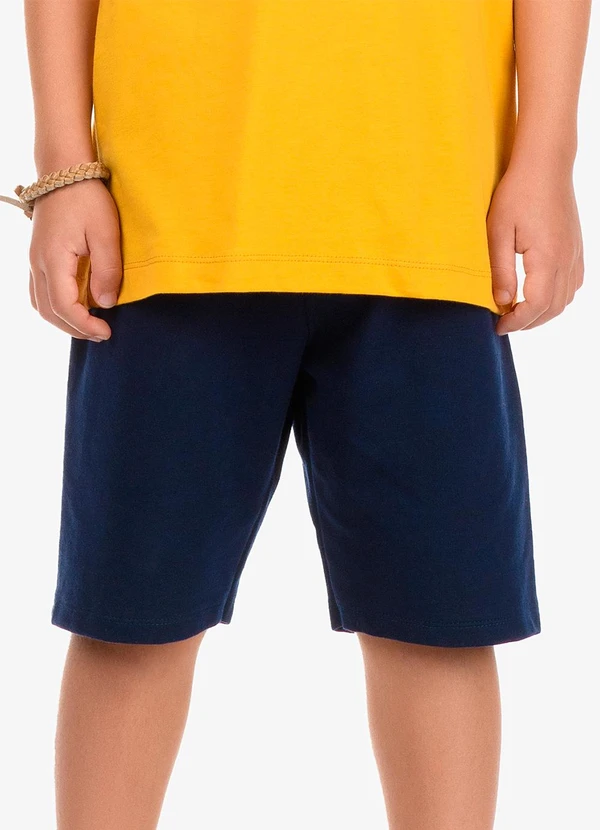 Rovi Kids - Conjunto Machao com Bermuda Amarelo 5