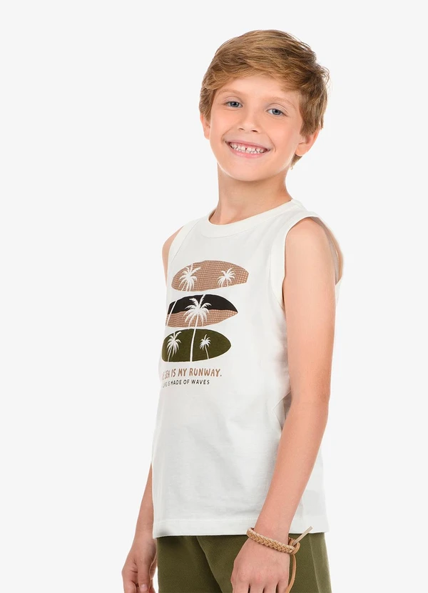 Rovi Kids - Conjunto Machao com Bermuda Bege 4