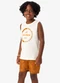 Rovi Kids - Conjunto Machão com Bermuda Infantil Bege - variação: Bege