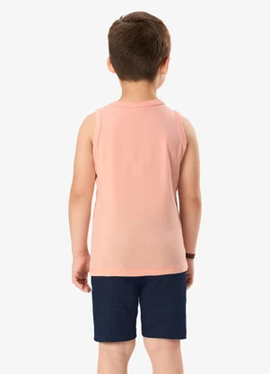 Rovi Kids - Conjunto Machão com Bermuda Infantil Rosa - ROVI KIDS