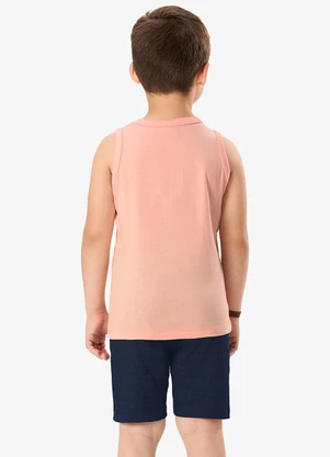 Rovi Kids - Conjunto Machão com Bermuda Infantil Rosa - ROVI KIDS