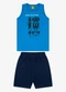 Rovi Kids - Conjunto Machão com Bermuda Masculino Azul - variação: Azul