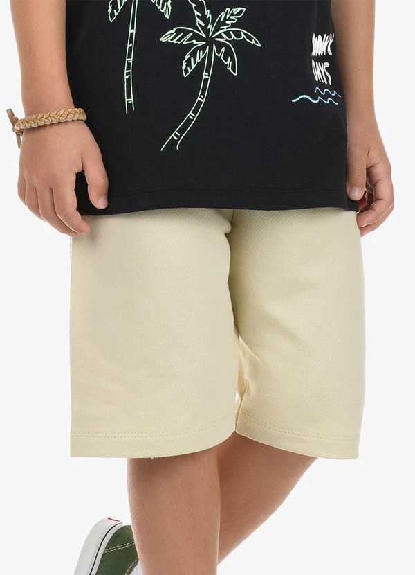 Rovi Kids - Conjunto Machão com Bermuda Masculino Preto 5