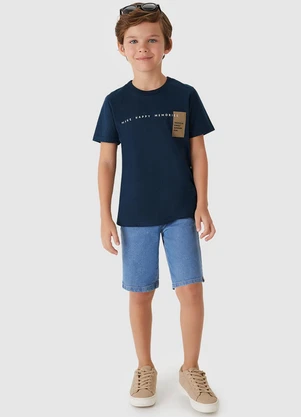 Carinhoso - Conjunto Make Happy Memories Menino Azul Marinho - CARINHOSO