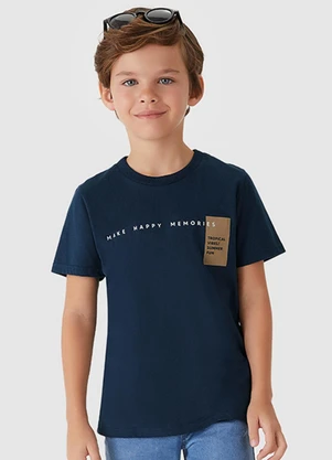 Carinhoso - Conjunto Make Happy Memories Menino Azul Marinho - CARINHOSO