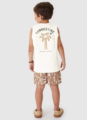 Carinhoso - Conjunto Make Happy Memories Off White - CARINHOSO