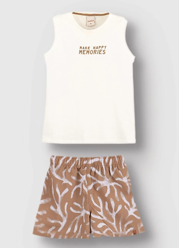 Carinhoso - Conjunto Make Happy Memories Off White 3