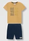 Carinhoso - Conjunto Make Your Mark Branco - variação: Amarelo