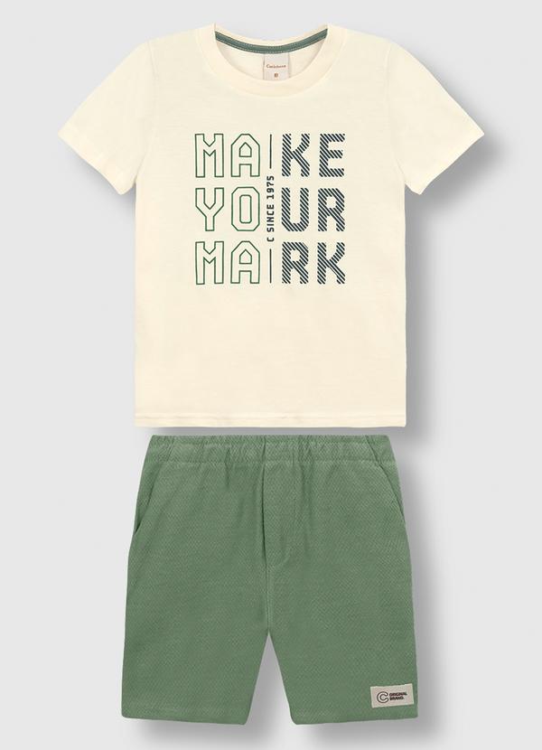 Carinhoso - Conjunto Make Your Mark Branco
