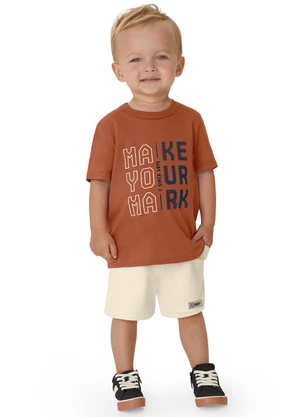 Carinhoso - Conjunto Make Your Mark Marrom - CARINHOSO