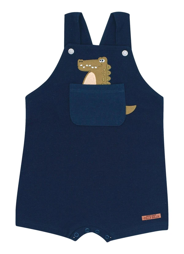 Pulla Bulla - Conjunto Malha 3d Marinho 3