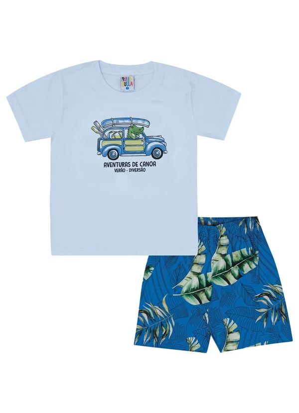 Pulla Bulla - Conjunto Malha Azul 2