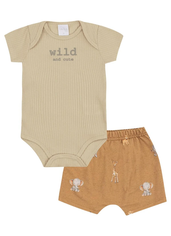 Pulla Bulla - Conjunto Malha Canelada Verde 2