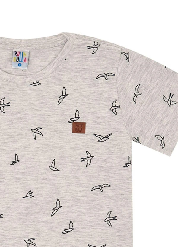 Pulla Bulla - Conjunto Malha Cinza 5