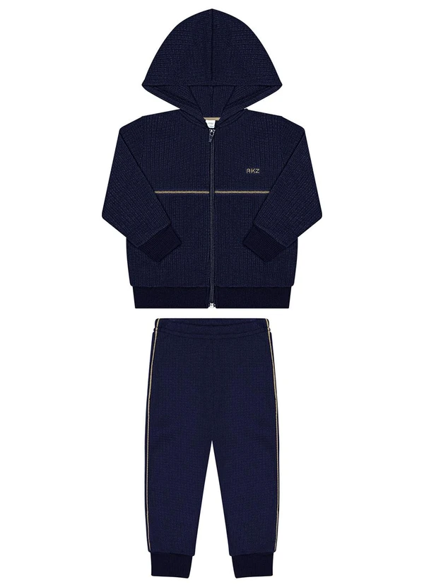 Alakazoo - Conjunto Malha Crochê Turquia Azul