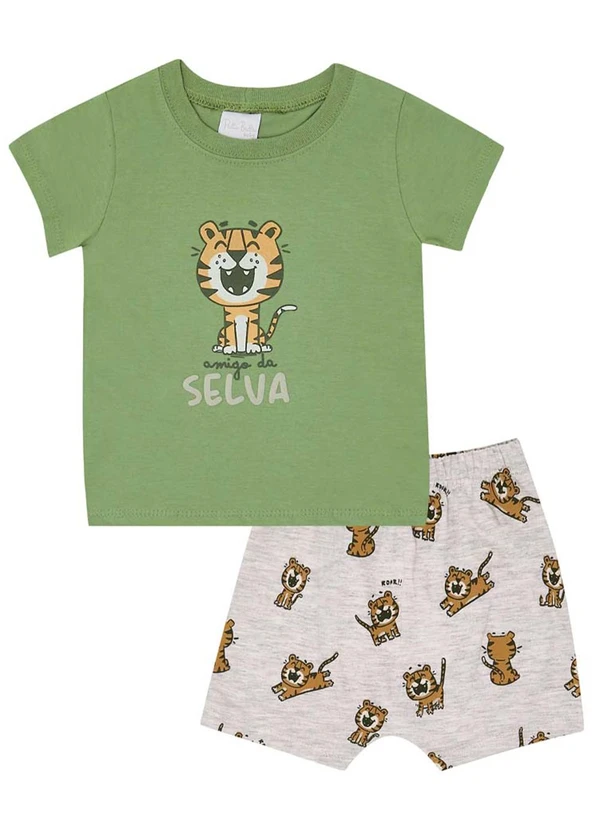 Pulla Bulla - Conjunto Malha Verde