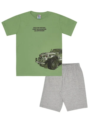 Pulla Bulla - Conjunto Malha Verde - PULLA BULLA