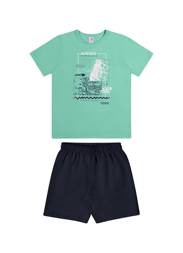 Alenice - Conjunto Malibu Beach Menino Verde