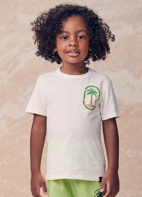 Youccie - Conjunto Manga Curta Good Vibes Verde 3