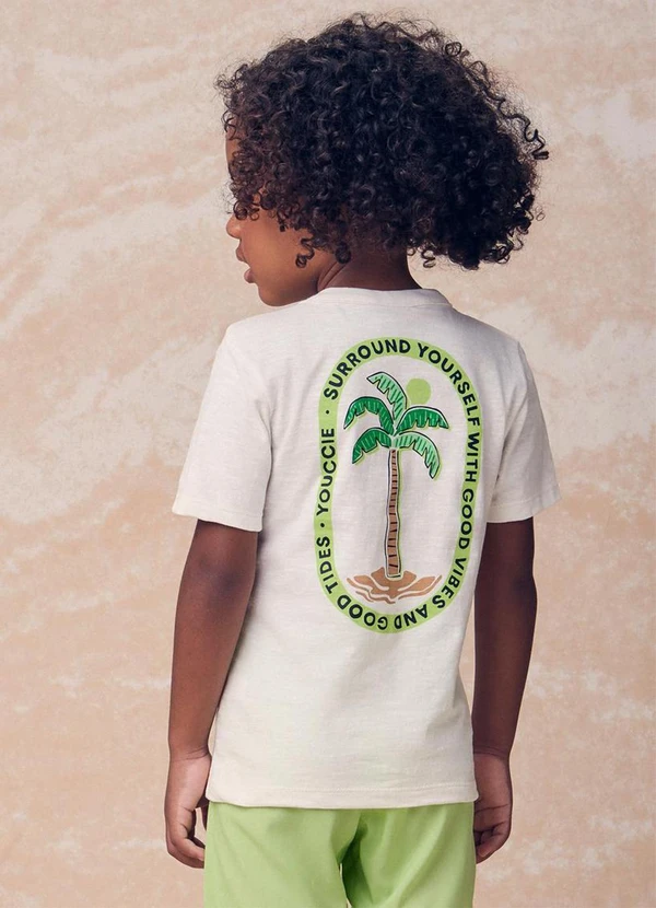 Youccie - Conjunto Manga Curta Good Vibes Verde 4