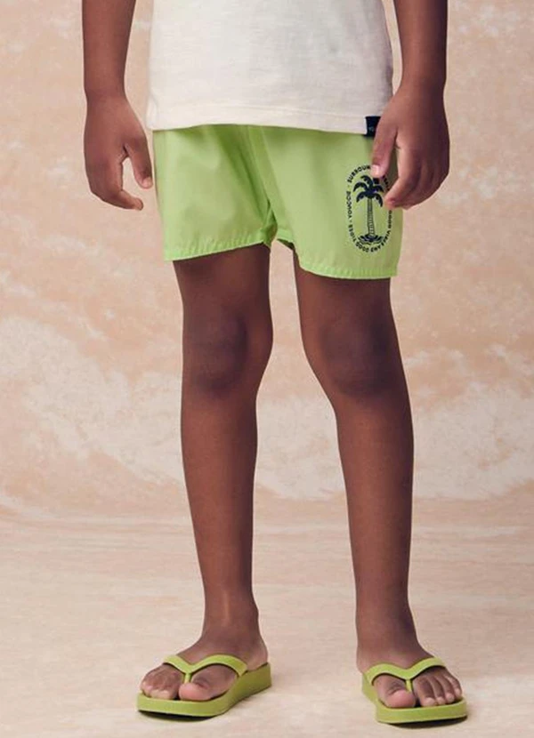 Youccie - Conjunto Manga Curta Good Vibes Verde 5