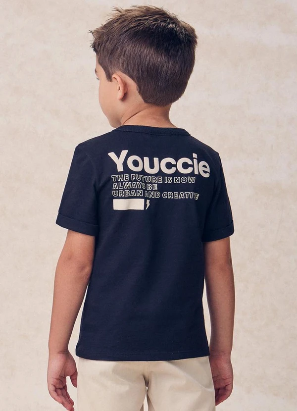 Youccie - Conjunto Manga Curta Youccie Preto 2