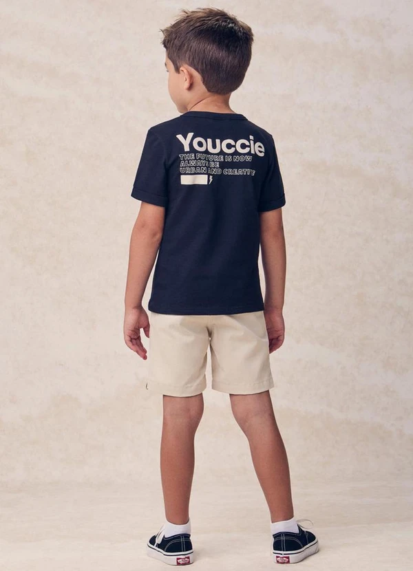 Youccie - Conjunto Manga Curta Youccie Preto 4