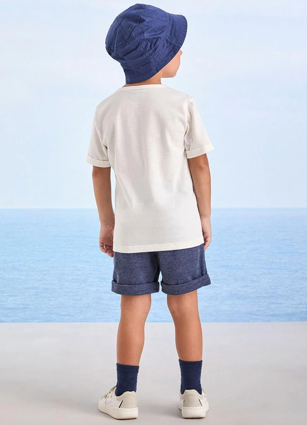 Youccie - Conjunto Marinho com Estampa Pérola 2