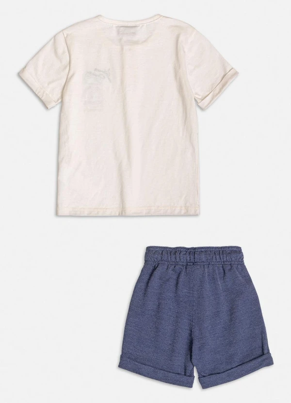 Youccie - Conjunto Marinho com Estampa Pérola 4