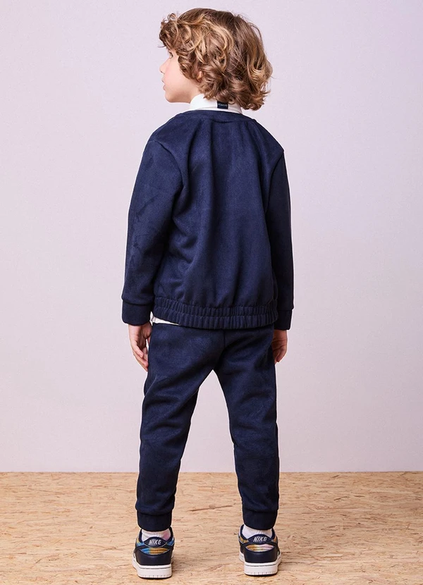 Youccie - Conjunto Marinho de Suede Marinho 2